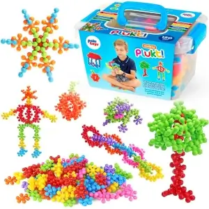5 - Brinquedo de Encaixe Star Plic - Presente Genial