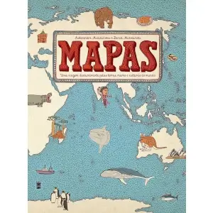 5 - Livro Mapas  - Presente Genial
