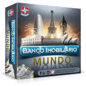 Banco Imobiliário Mundo - Presente Genial